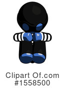 Blue Design Mascot Clipart #1558500 by Leo Blanchette