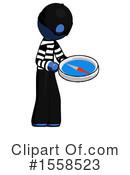 Blue Design Mascot Clipart #1558523 by Leo Blanchette