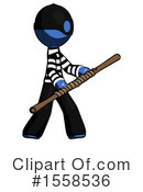 Blue Design Mascot Clipart #1558536 by Leo Blanchette