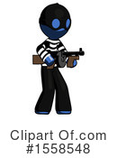 Blue Design Mascot Clipart #1558548 by Leo Blanchette