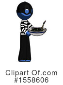 Blue Design Mascot Clipart #1558606 by Leo Blanchette