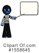 Blue Design Mascot Clipart #1558645 by Leo Blanchette
