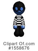 Blue Design Mascot Clipart #1558676 by Leo Blanchette