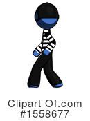 Blue Design Mascot Clipart #1558677 by Leo Blanchette