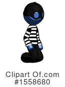 Blue Design Mascot Clipart #1558680 by Leo Blanchette