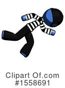 Blue Design Mascot Clipart #1558691 by Leo Blanchette