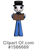 Blue Design Mascot Clipart #1566669 by Leo Blanchette