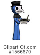 Blue Design Mascot Clipart #1566670 by Leo Blanchette