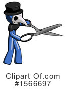 Blue Design Mascot Clipart #1566697 by Leo Blanchette