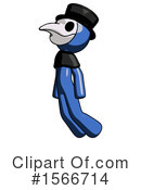 Blue Design Mascot Clipart #1566714 by Leo Blanchette