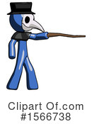 Blue Design Mascot Clipart #1566738 by Leo Blanchette