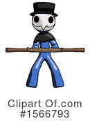 Blue Design Mascot Clipart #1566793 by Leo Blanchette
