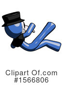Blue Design Mascot Clipart #1566806 by Leo Blanchette