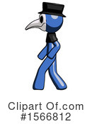 Blue Design Mascot Clipart #1566812 by Leo Blanchette