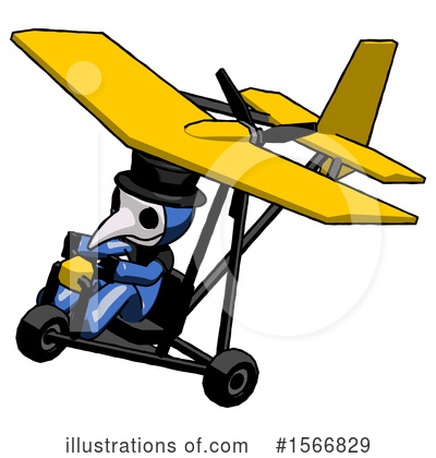Royalty-Free (RF) Blue Design Mascot Clipart Illustration by Leo Blanchette - Stock Sample #1566829