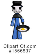 Blue Design Mascot Clipart #1566837 by Leo Blanchette