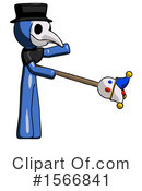 Blue Design Mascot Clipart #1566841 by Leo Blanchette