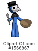 Blue Design Mascot Clipart #1566867 by Leo Blanchette