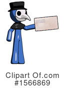 Blue Design Mascot Clipart #1566869 by Leo Blanchette