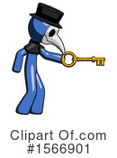 Blue Design Mascot Clipart #1566901 by Leo Blanchette