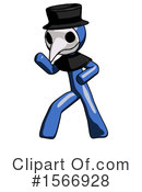 Blue Design Mascot Clipart #1566928 by Leo Blanchette