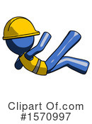 Blue Design Mascot Clipart #1570997 by Leo Blanchette