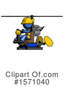 Blue Design Mascot Clipart #1571040 by Leo Blanchette