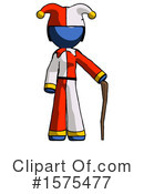 Blue Design Mascot Clipart #1575477 by Leo Blanchette