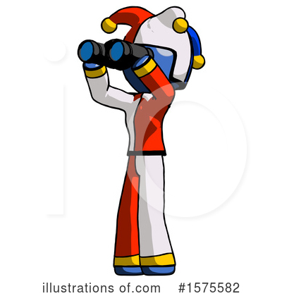 Royalty-Free (RF) Blue Design Mascot Clipart Illustration by Leo Blanchette - Stock Sample #1575582