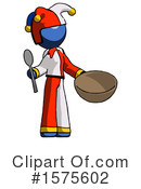Blue Design Mascot Clipart #1575602 by Leo Blanchette