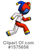 Blue Design Mascot Clipart #1575658 by Leo Blanchette