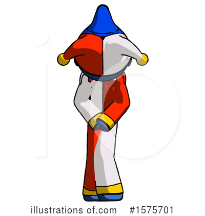 Royalty-Free (RF) Blue Design Mascot Clipart Illustration by Leo Blanchette - Stock Sample #1575701