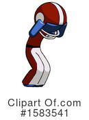 Blue Design Mascot Clipart #1583541 by Leo Blanchette