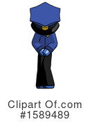 Blue Design Mascot Clipart #1589489 by Leo Blanchette