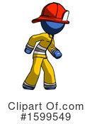 Blue Design Mascot Clipart #1599549 by Leo Blanchette