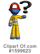 Blue Design Mascot Clipart #1599623 by Leo Blanchette