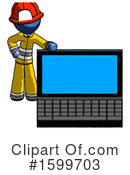 Blue Design Mascot Clipart #1599703 by Leo Blanchette