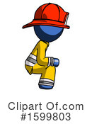 Blue Design Mascot Clipart #1599803 by Leo Blanchette