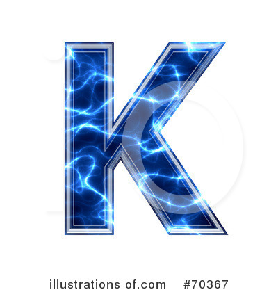 Royalty-Free (RF) Blue Electric Symbol Clipart Illustration by chrisroll - Stock Sample #70367
