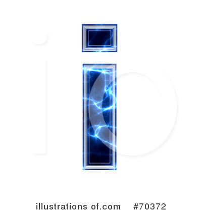 Royalty-Free (RF) Blue Electric Symbol Clipart Illustration by chrisroll - Stock Sample #70372