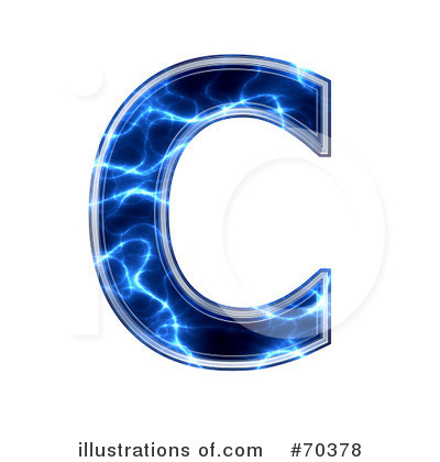 Royalty-Free (RF) Blue Electric Symbol Clipart Illustration by chrisroll - Stock Sample #70378