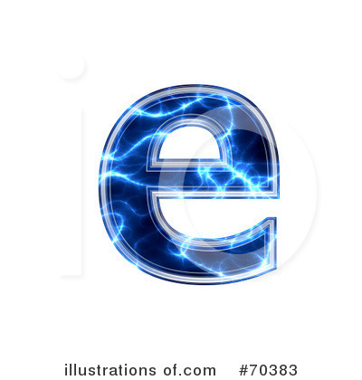 Royalty-Free (RF) Blue Electric Symbol Clipart Illustration by chrisroll - Stock Sample #70383