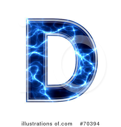 Royalty-Free (RF) Blue Electric Symbol Clipart Illustration by chrisroll - Stock Sample #70394