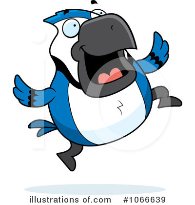 Royalty-Free (RF) Blue Jay Clipart Illustration by Cory Thoman - Stock Sample #1066639