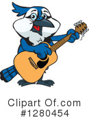 Blue Jay Clipart #1280454 by Dennis Holmes Designs