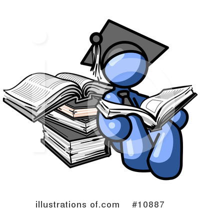 Graduation Clipart #10887 by Leo Blanchette