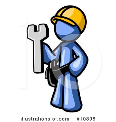 Repairing Clipart #10898 by Leo Blanchette