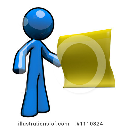 Note Clipart #1110824 by Leo Blanchette