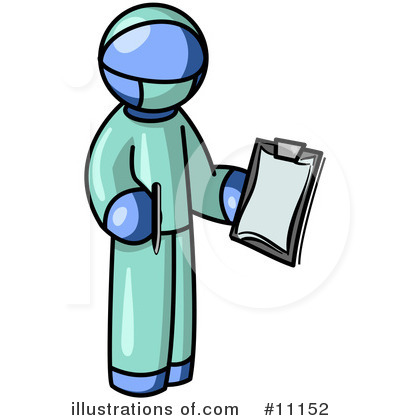 Surgeon Clipart #11152 by Leo Blanchette