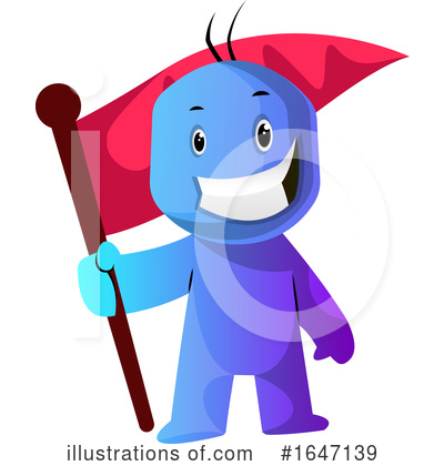 Royalty-Free (RF) Blue Man Clipart Illustration by Morphart Creations - Stock Sample #1647139
